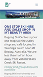 Mobile Screenshot of bogongskicentre.com.au